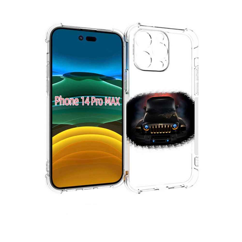 

Чехол MyPads jeep 2 для iPhone 14 Pro Max, Прозрачный, Tocco