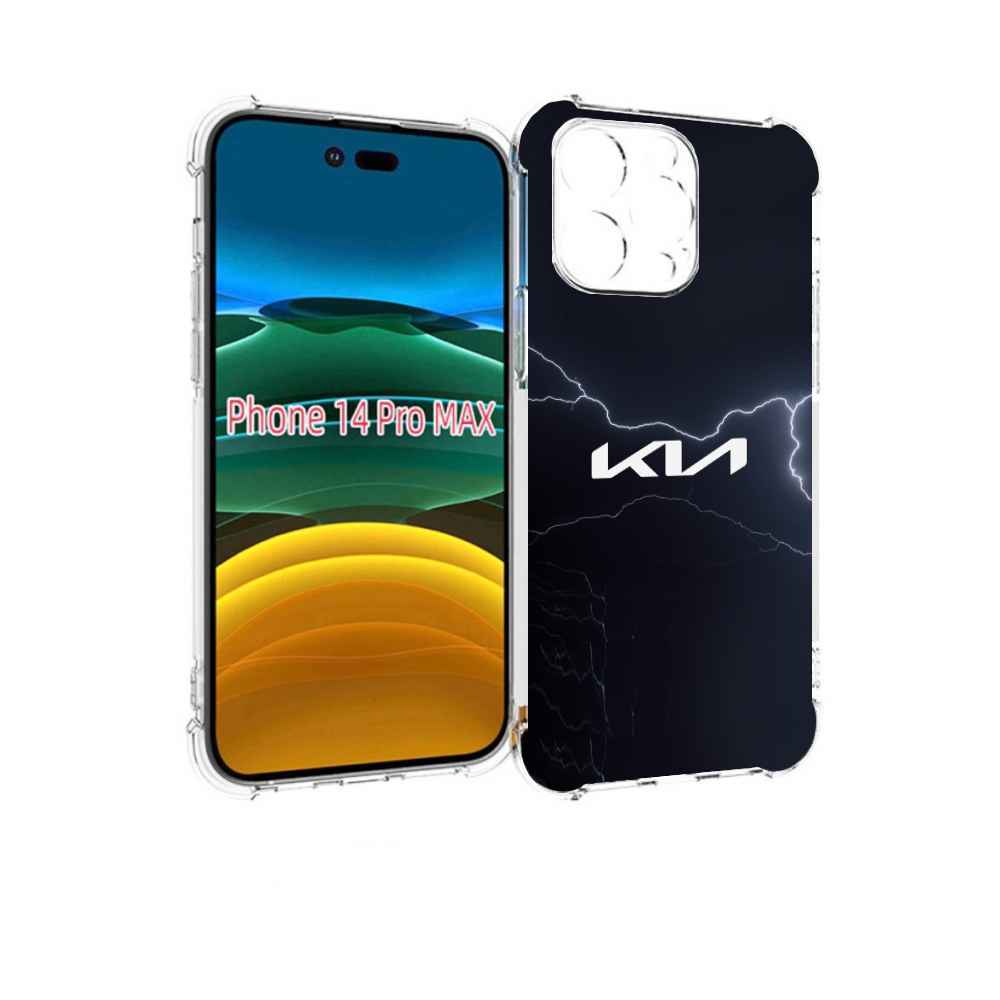 

Чехол MyPads kia 2 для iPhone 14 Pro Max, Прозрачный, Tocco
