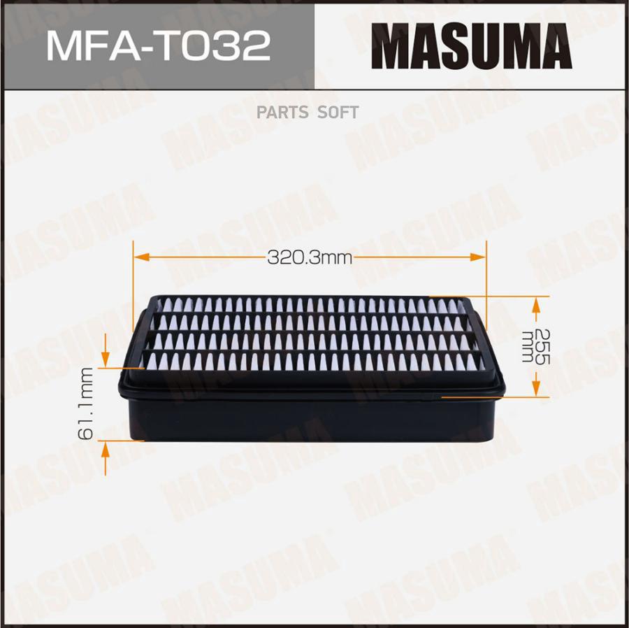 

Воздушный фильтр MASUMA LAND CRUISER / FJA300W (1/20)