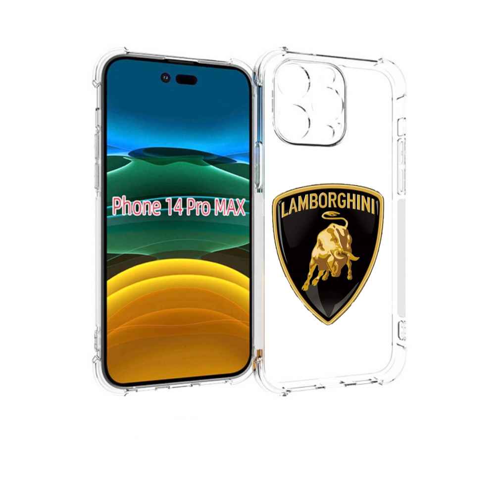 

Чехол MyPads lamborghini-2 для iPhone 14 Pro Max, Прозрачный, Tocco