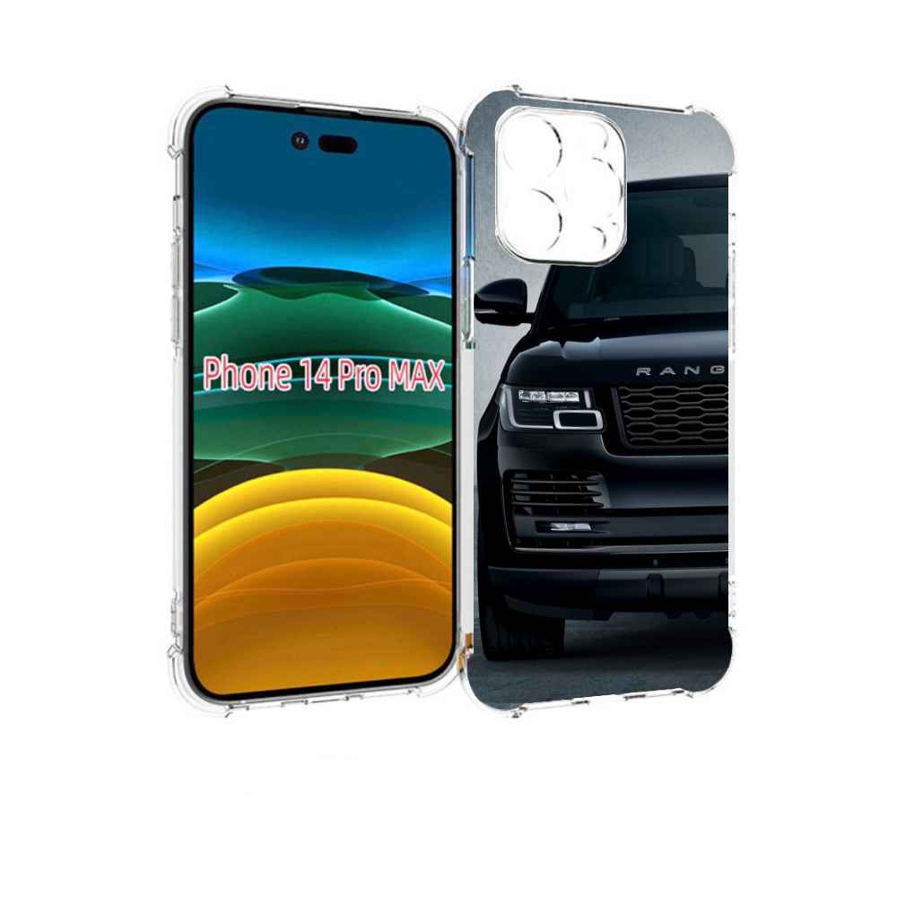 

Чехол MyPads land-rover-1 мужской для iPhone 14 Pro Max, Прозрачный, Tocco