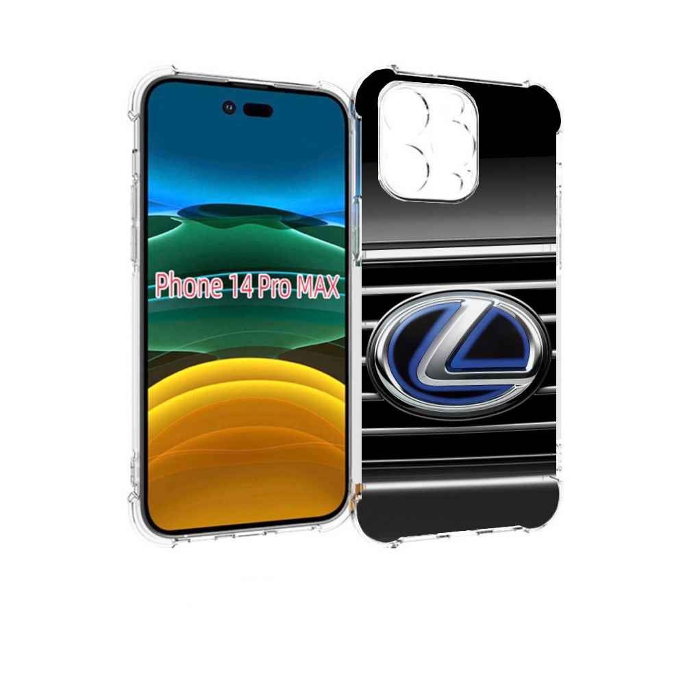 

Чехол MyPads lexus-2 для iPhone 14 Pro Max, Прозрачный, Tocco