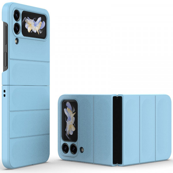 

Пластиковый чехол Flex Matte для Samsung Galaxy Z Flip 4, голубой, Flex Matte