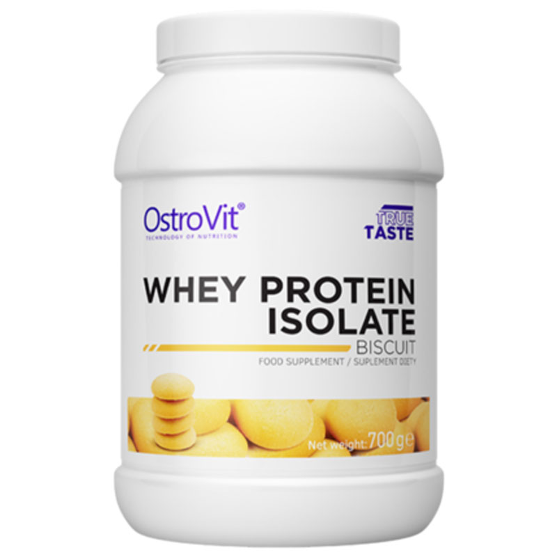 

Изолят сывороточного протеина OstroVit Protein Whey Isolate 700 грамм вкус клубника