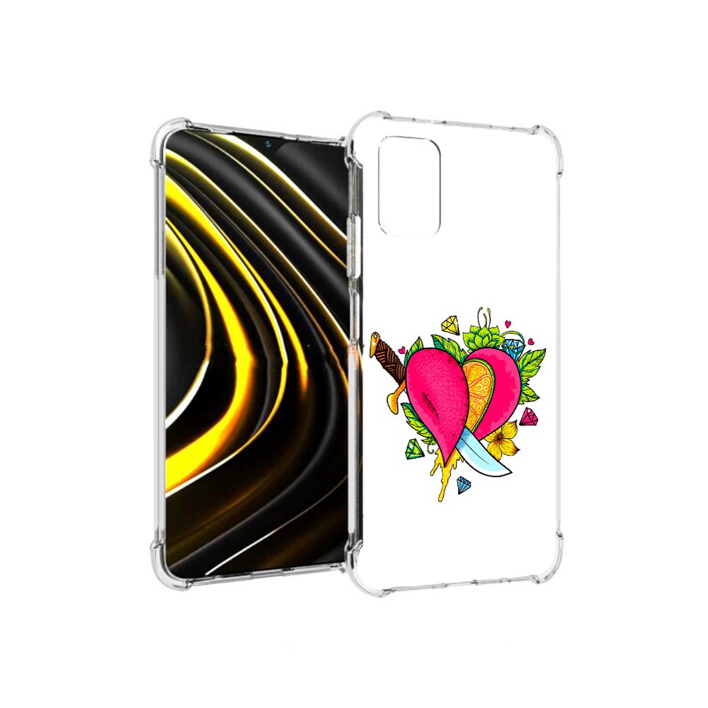 

Чехол MyPads Tocco для Xiaomi Poco M3 Фруктовое сердце (PT156204.280.188), Прозрачный, Tocco