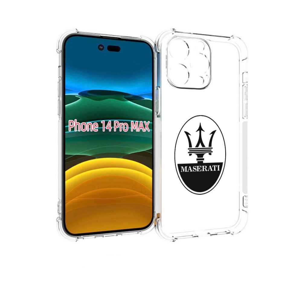 

Чехол MyPads maserati-4 для iPhone 14 Pro Max, Прозрачный, Tocco