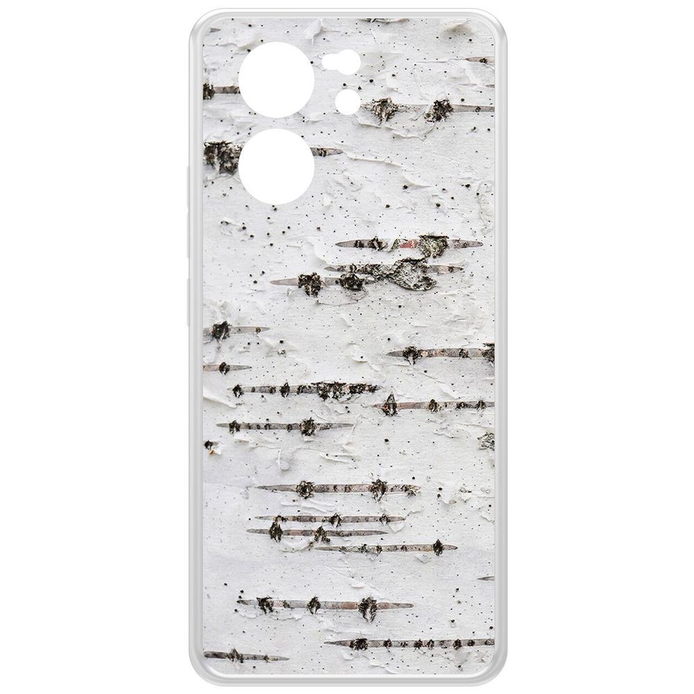 

Чехол-накладка Krutoff Clear Case Березка для Xiaomi 13T, Прозрачный