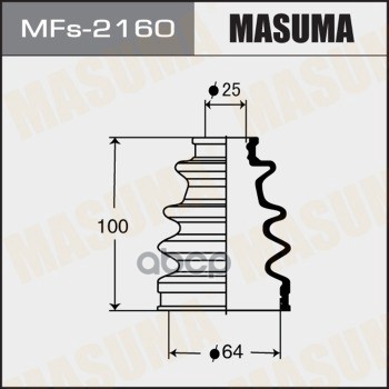 

Пыльник ШРУСа MASUMA MFs-2160 (силикон)