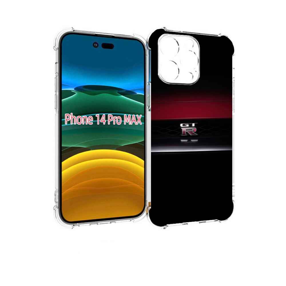 

Чехол MyPads nissan 1 мужской для iPhone 14 Pro Max, Прозрачный, Tocco