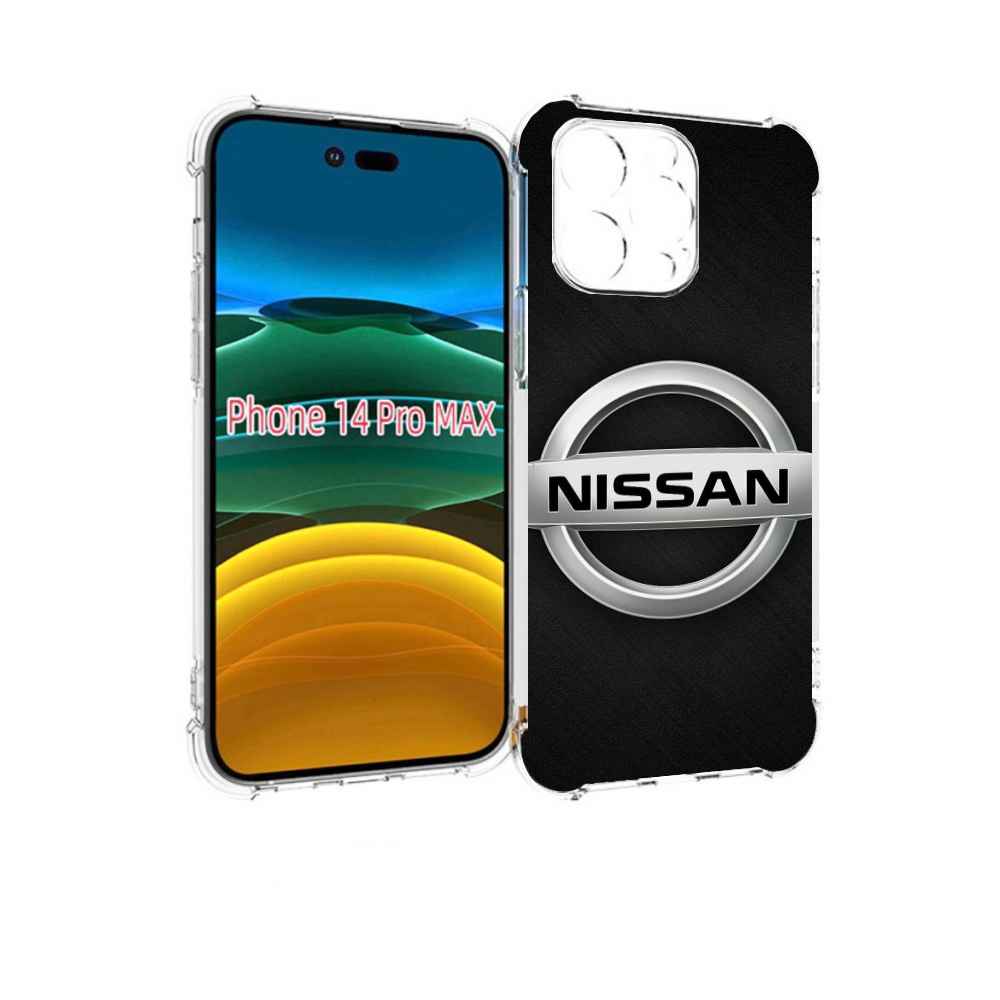 

Чехол MyPads nissan 2 мужской для iPhone 14 Pro Max, Прозрачный, Tocco