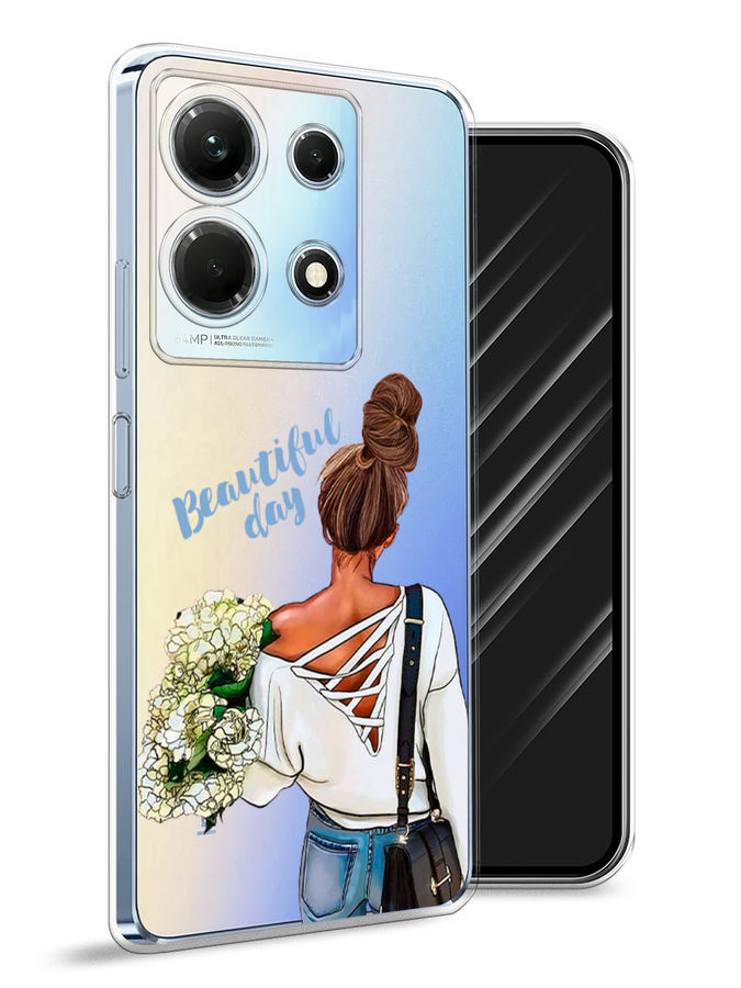 

Чехол Awog на Infinix Note 30 4G "Beautiful day vector", Коричневый;белый;зеленый, 3104650-6
