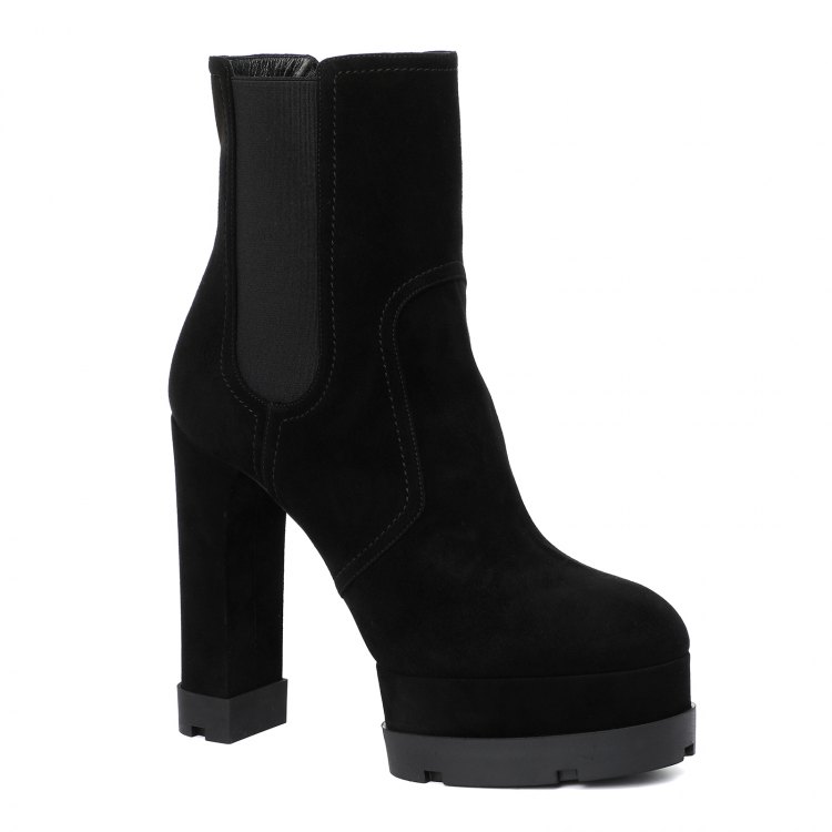 

Ботильоны женские Casadei 1R132N120 черные 39 EU, 1R132N120_2452635