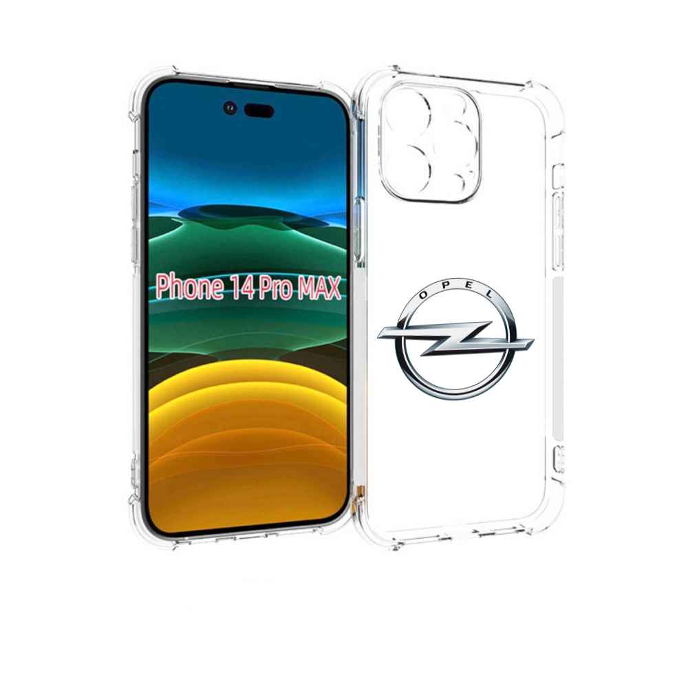 

Чехол MyPads opel-5 мужской для iPhone 14 Pro Max, Прозрачный, Tocco