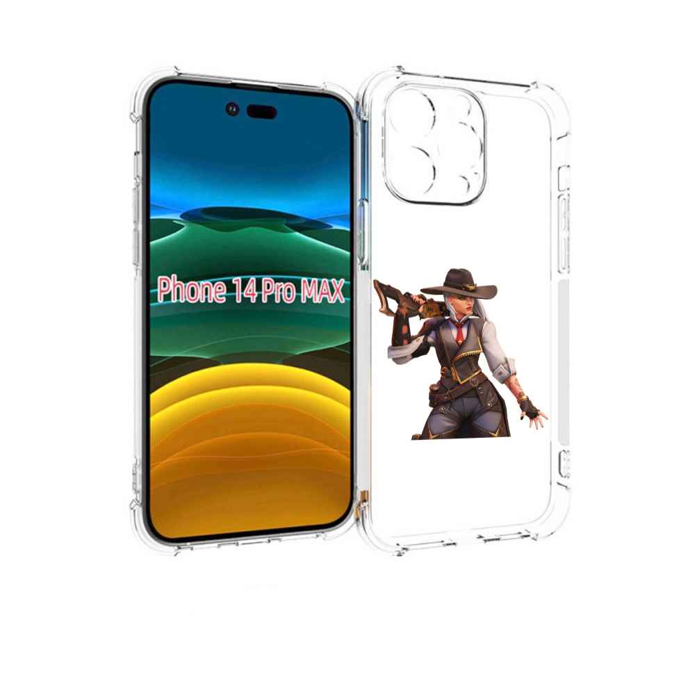 

Чехол MyPads overwatch для iPhone 14 Pro Max, Прозрачный, Tocco