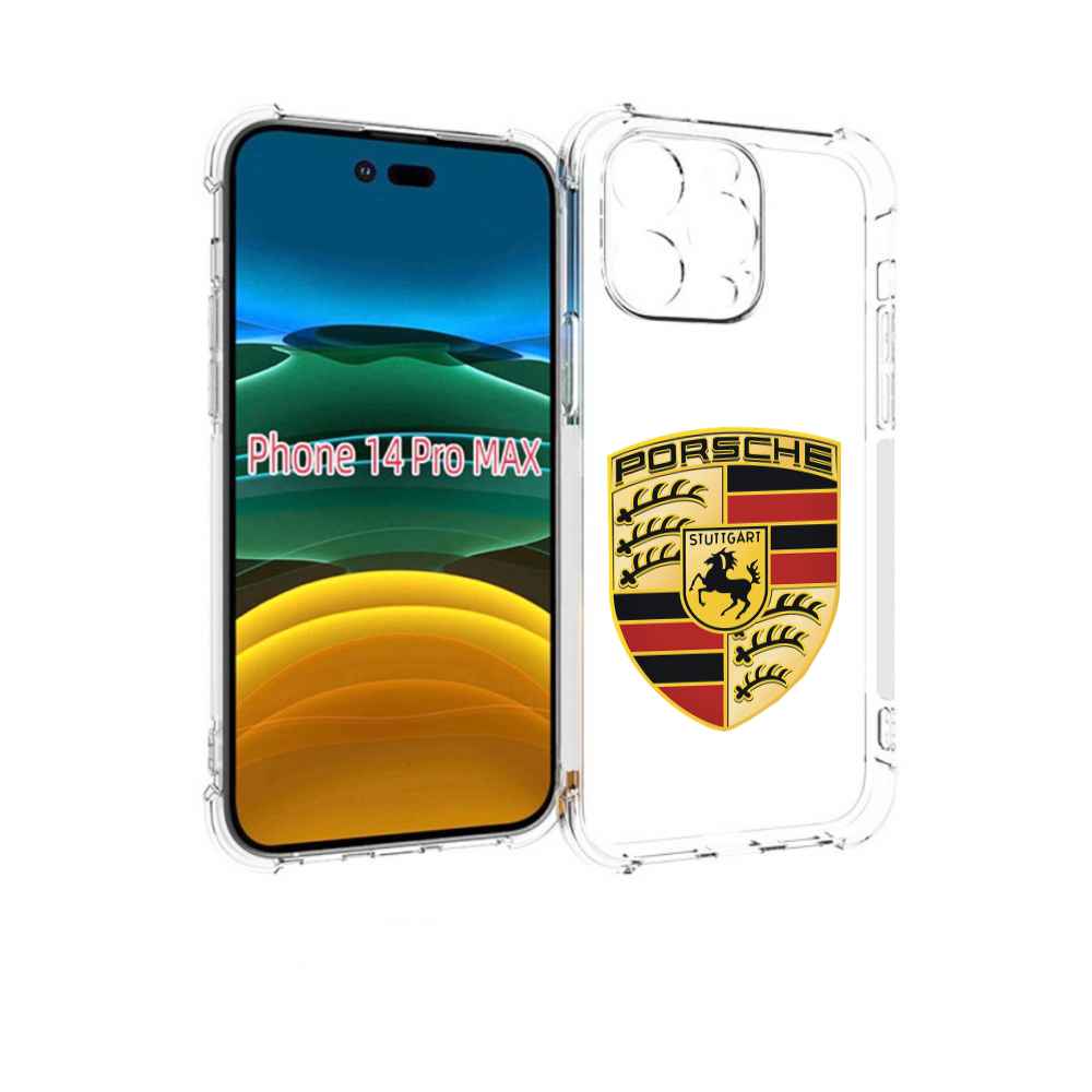 

Чехол MyPads porsche-5 мужской для iPhone 14 Pro Max, Прозрачный, Tocco