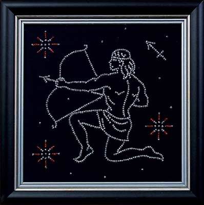 

Вышивка бисером Гороскоп "Стрелец" БГ012, 18x18 см от