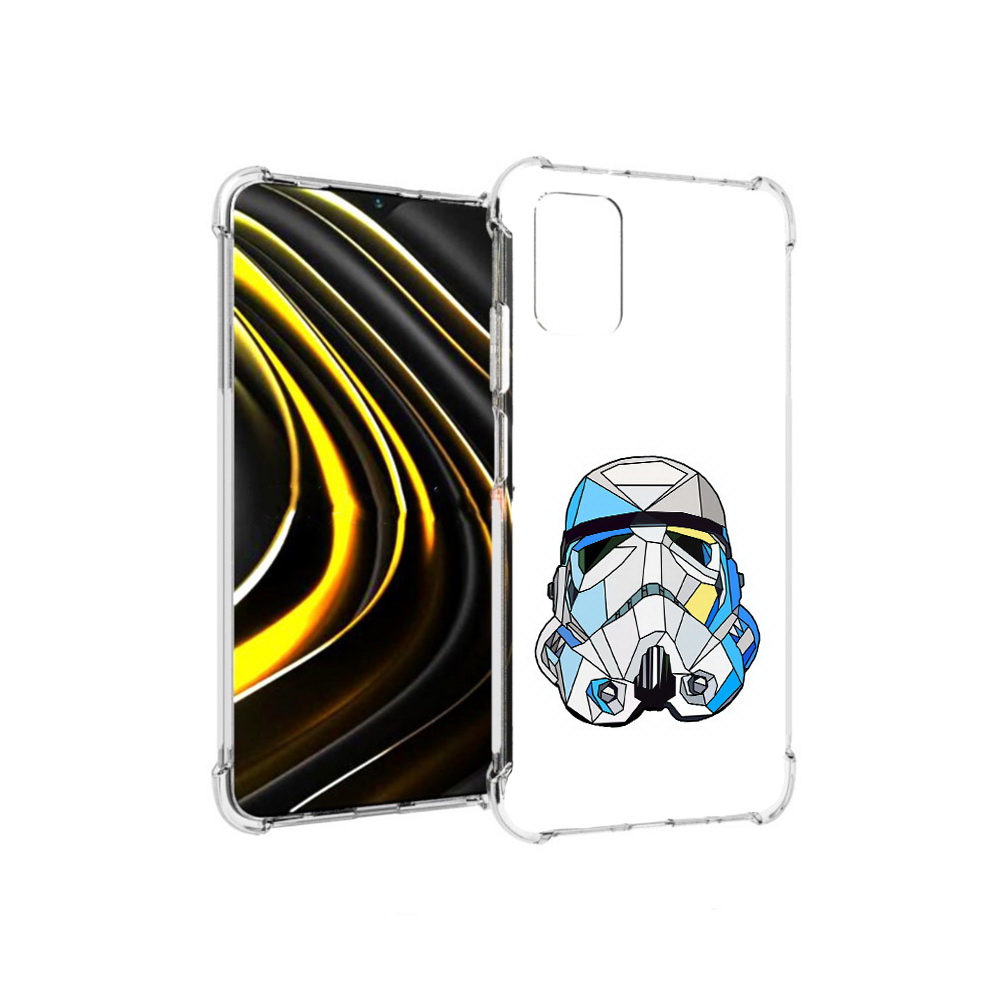 

Чехол MyPads Tocco для Xiaomi Poco M3 star wars дарт вейдер (PT156204.280.22), Прозрачный, Tocco