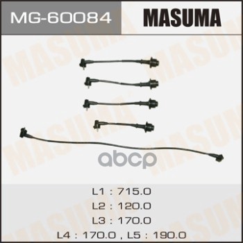 

Бронепровода MASUMA, TOYOTA / 5K, 7K, 7KE