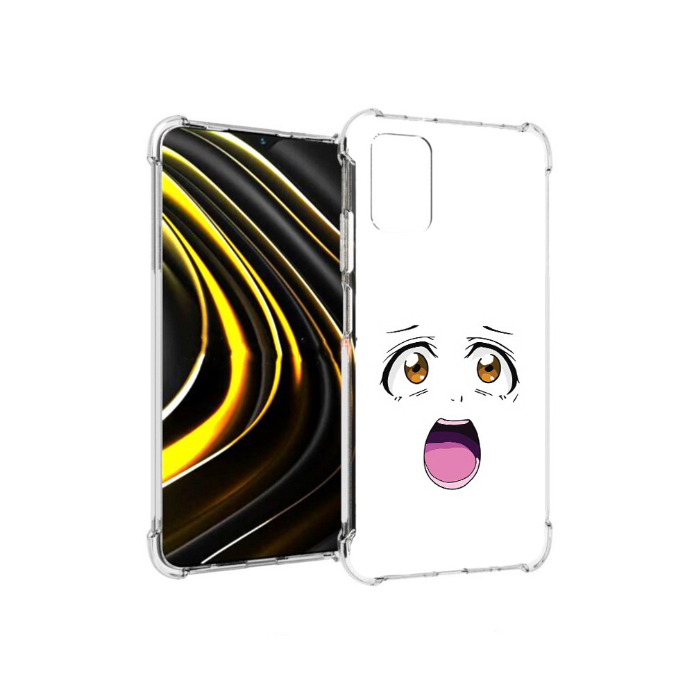 

Чехол MyPads Tocco для Xiaomi Poco M3 аниме лицао (PT156204.280.223), Прозрачный, Tocco