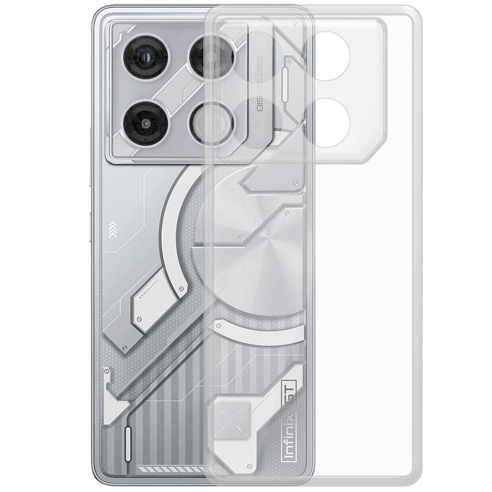 

Чехол-накладка Krutoff Clear Case для Infinix GT 20 Pro, Прозрачный