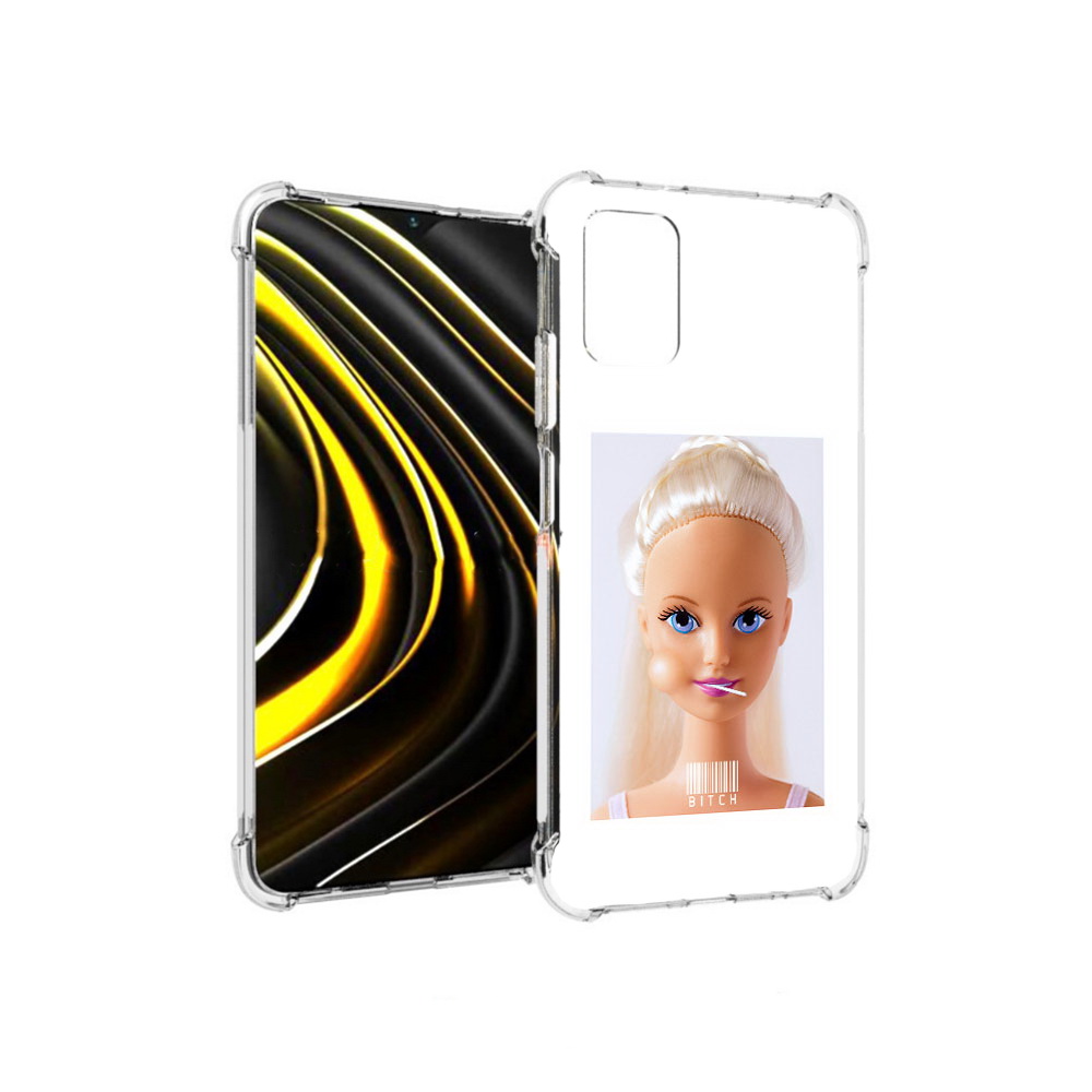 

Чехол MyPads Tocco для Xiaomi Poco M3 барби (PT156204.280.226), Прозрачный, Tocco