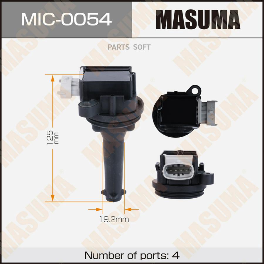 

Катушка зажигания VOLVO S60 II MASUMA MIC-0054