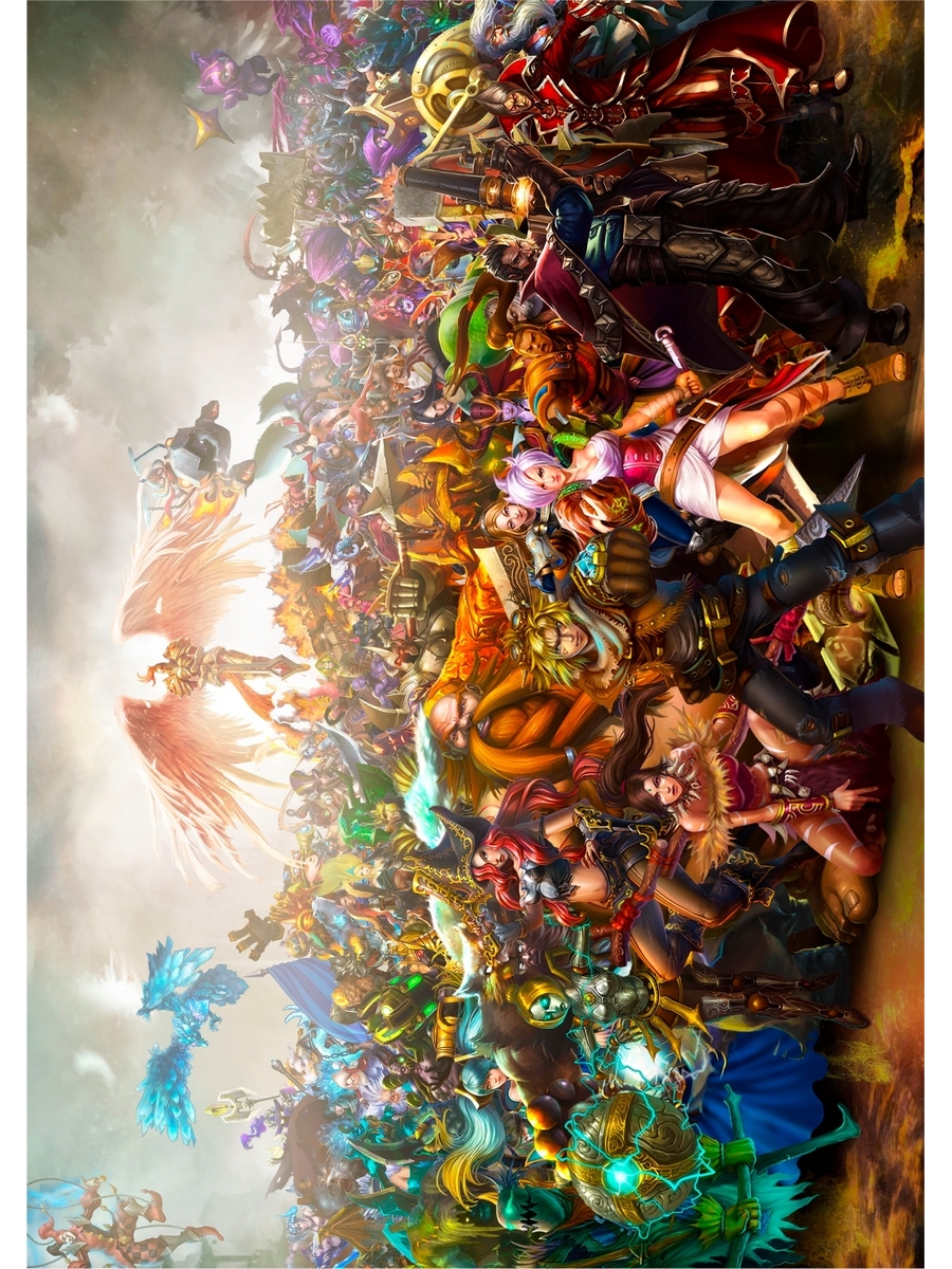 

Постер DRABS А3 League of legends Лига легенд много персонажей