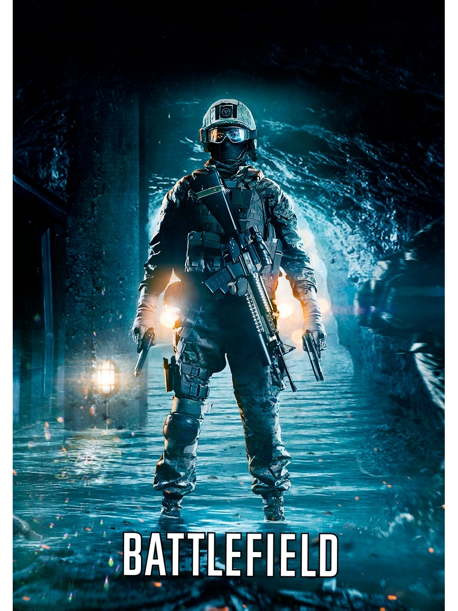 

Постер DRABS А3 Battlefield батлфилд