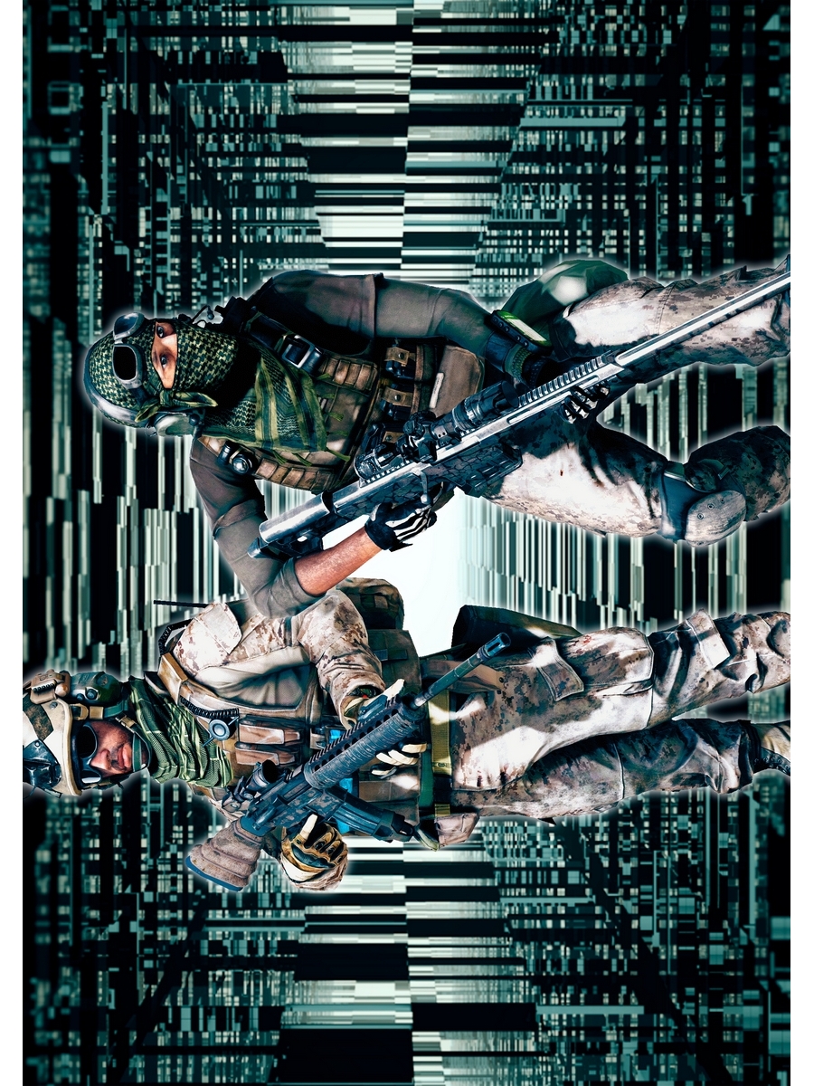 

Постер DRABS А3 Battlefield батлфилд 2