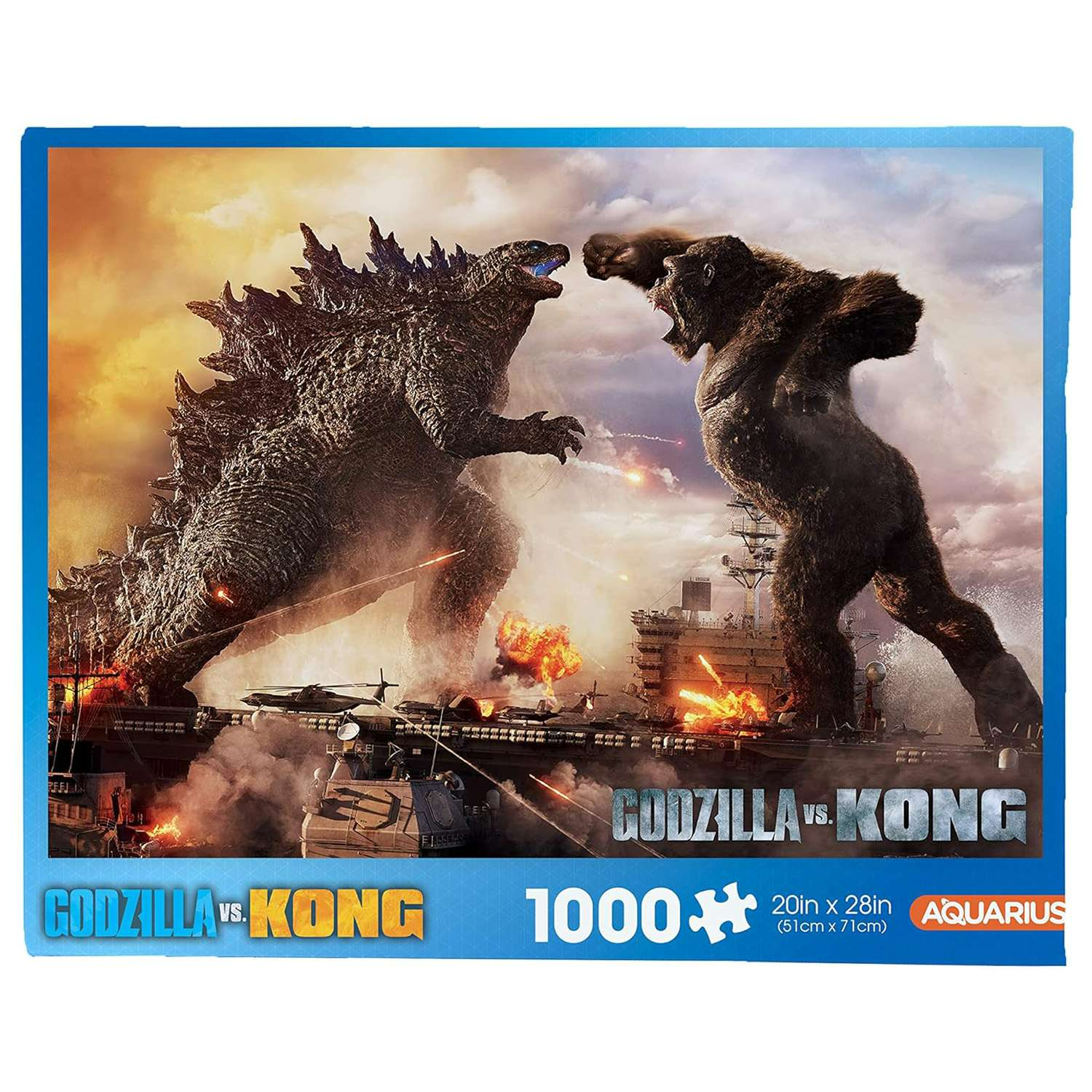 

Пазл Aquarius Godzilla vs Kong 1000 эл 1169647