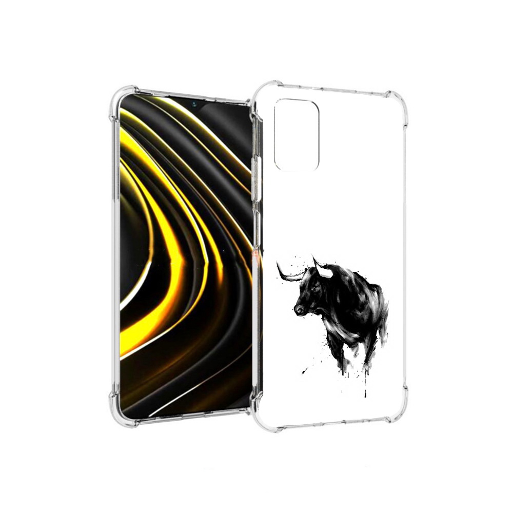 Чехол MyPads Tocco для Xiaomi Poco M3 бык (PT156204.280.254)