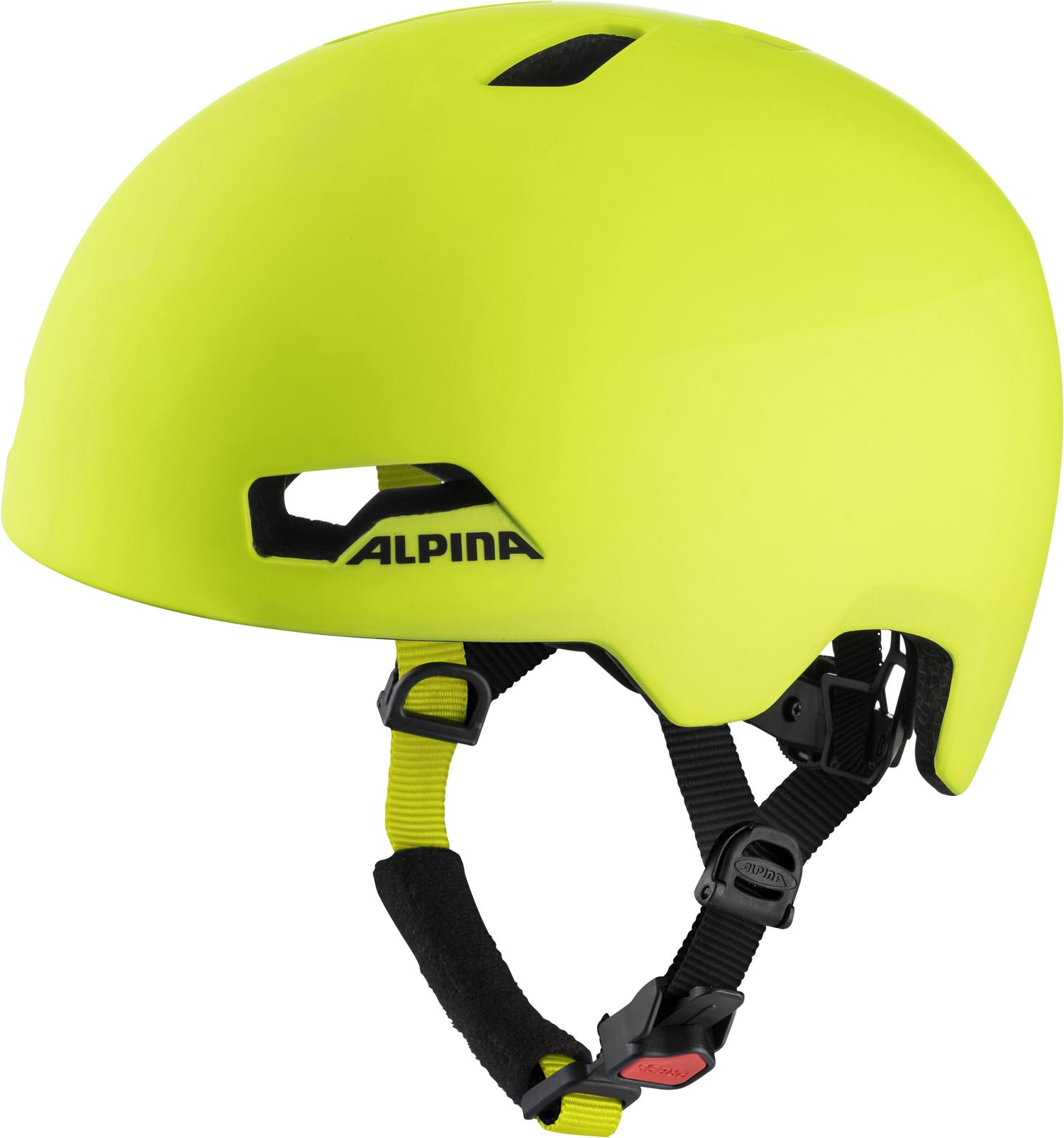 фото Велосипедный шлем alpina hackney, be visible matt, s