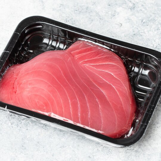 

Тунец ВкусВилл филе без кожи охлажденный +-200 г