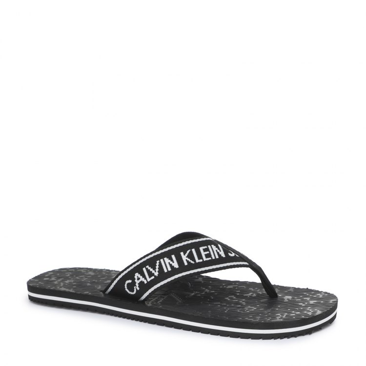 

Шлепанцы мужские Calvin Klein Jeans YM0YM00059_2528941 черные 43 EU