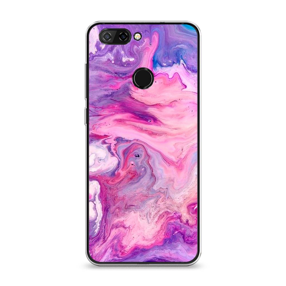 

Чехол на ZTE Blade V9 "Нежно-розовая абстракция", Розовый, 132450-3