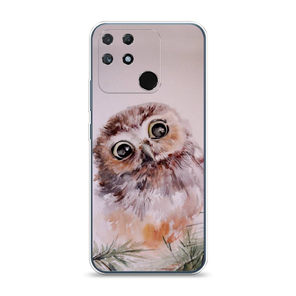 

Чехол Awog на Realme Narzo 50A "Сова на розовом", Разноцветный, 258450-1
