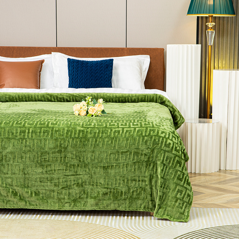 

Плед Dilya Home 150х200 см зеленый, 5