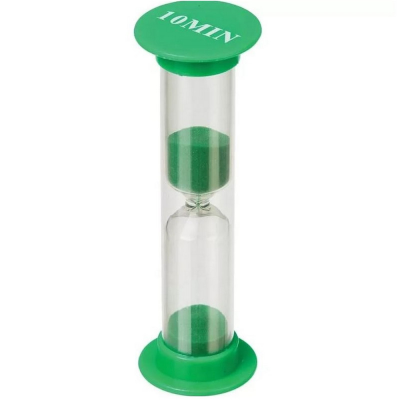 Купить Часы песочные лабораторные стекло/пластик на 10 минут Eximlab, NoBrand