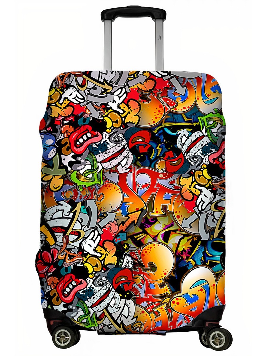 фото Чехол для чемодана lejoy lj-case-226 graffiti style m