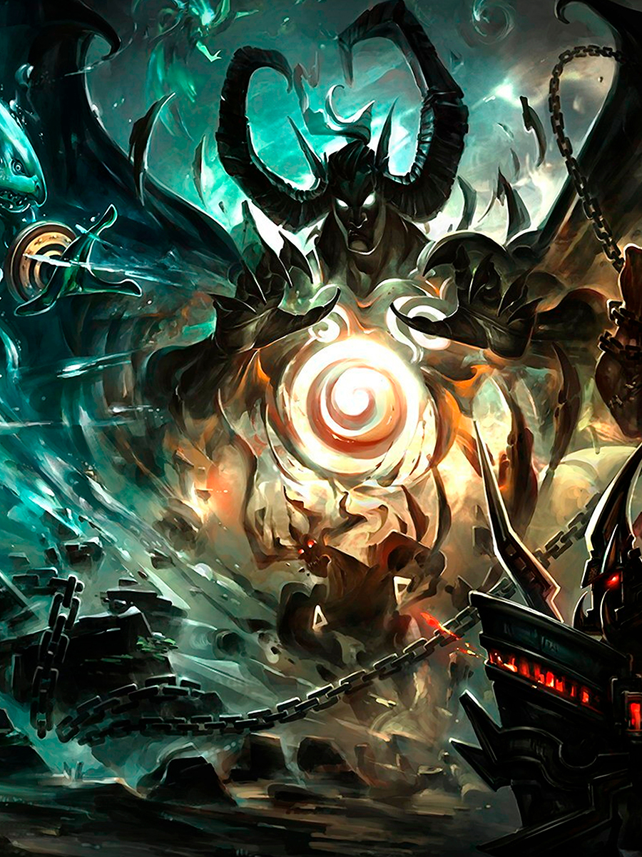 

Постер DRABS А3 Dota и огненный шар