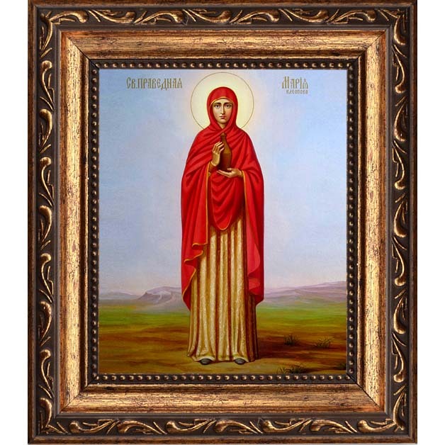 

Мария Клеопова, Иаковлева, Иосиева, мироносица. Икона на холсте.