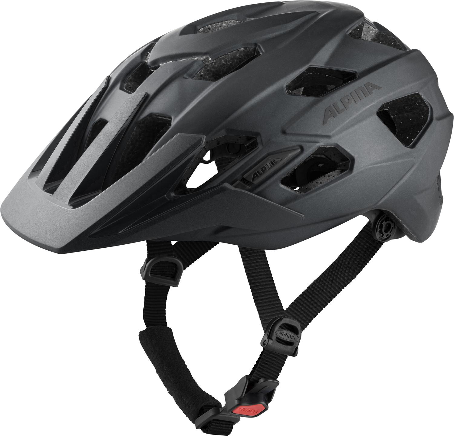 фото Велосипедный шлем alpina plose mips, black matt, m