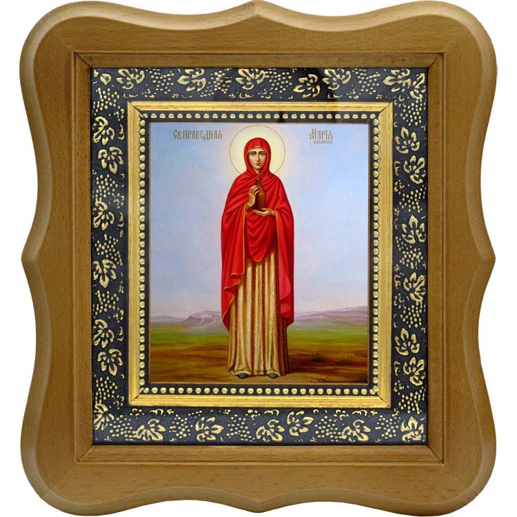 

Мария Клеопова, Иаковлева, Иосиева, мироносица. Икона на холсте.