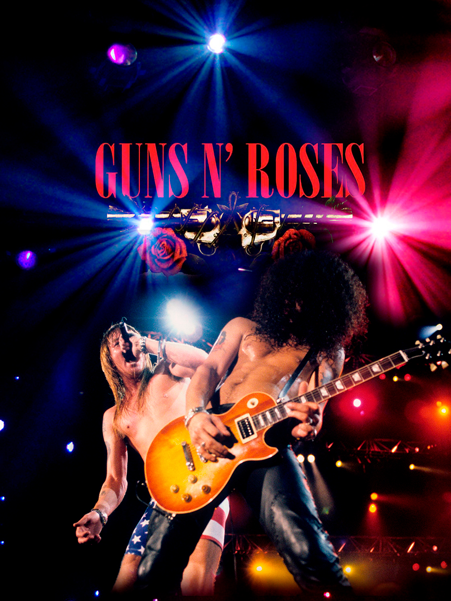 

Постер DRABS А3 Guns n Roses двое поют