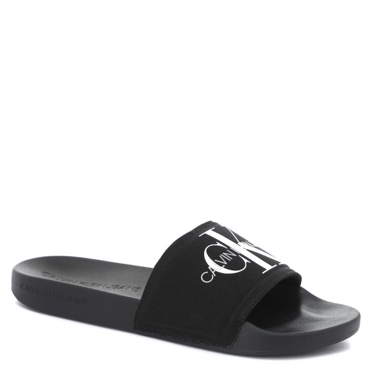 

Шлепанцы мужские Calvin Klein Jeans YM0YM00061_2529211 черные 40 EU