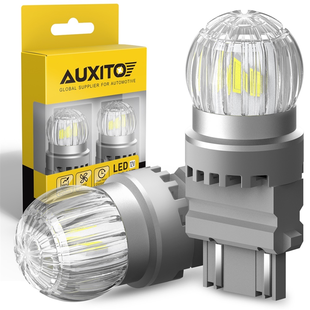 Светодиодная LED лампа AUXITO 3157 P27/7W цоколь WX2,5x16q 2 шт 2-контактные 6000К белые