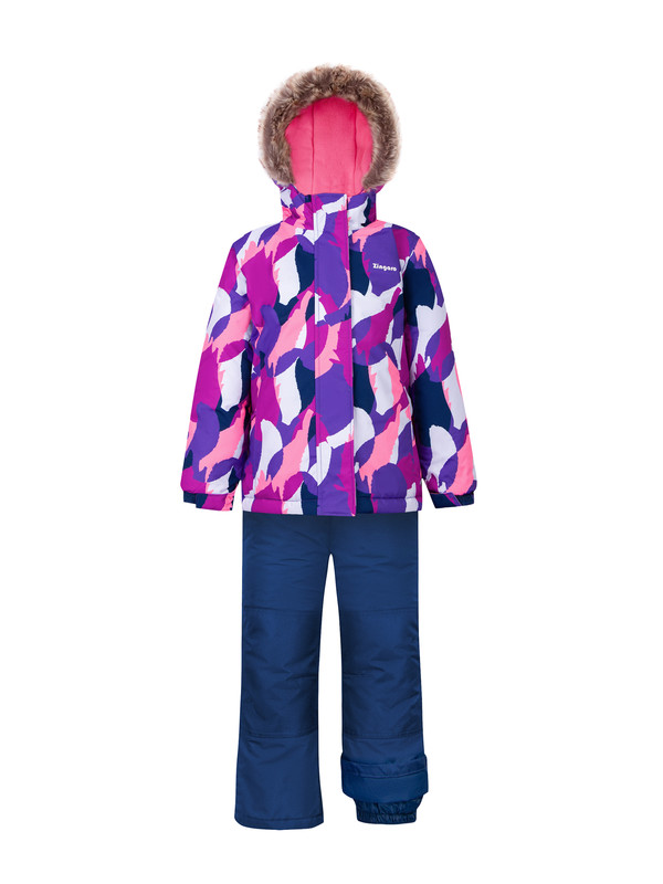 Комплект верхней одежды детский Gusti ZW23GS420, purple, 104 комплект верхней одежды детский gusti zw23gs420 coral 128