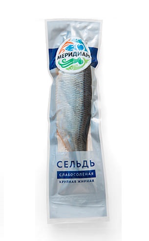 

Сельдь Меридиан атлантическая слабосоленая ~300 г