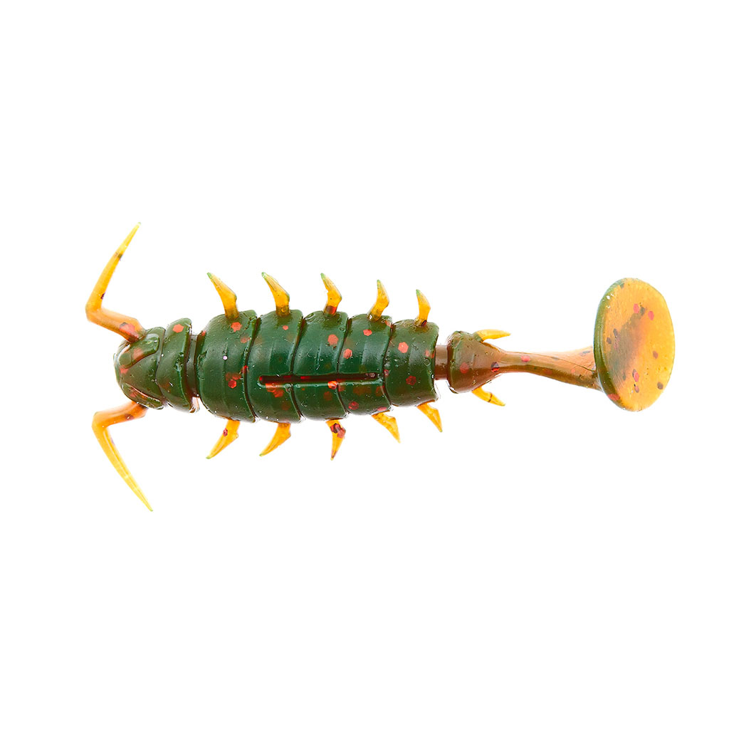 

Виброхвосты съедобные искусственные LJ Pro Series ALIEN BUG 2,5in (06,35)/085 7шт., Коричневый, Alien Bug