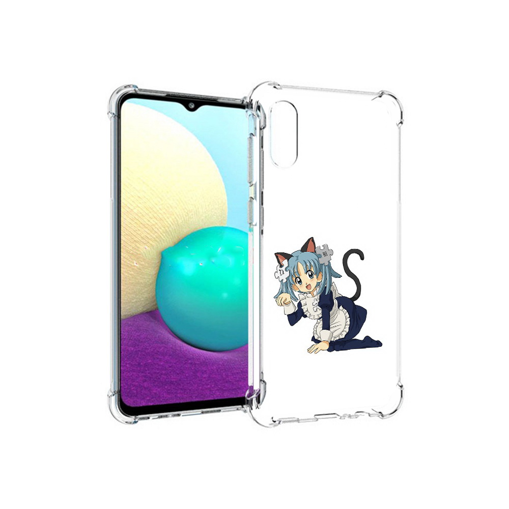 

Чехол MyPads Tocco для Samsung Galaxy M02 аниме3 (PT157689.478.224), Прозрачный, Tocco
